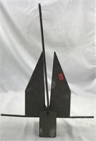 Small Galvanized Metal Boat Anchor