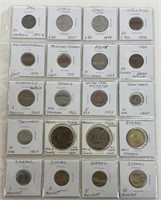 LOT OF (20) ASSORTED COINS