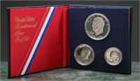 1776-1976 Bicentennial Silver 3-Coin Set - PROOF