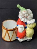 1940's Ceramic Clown Cigarette or Match Holder
