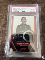 2022 Topps George Russell Relic PSA 8