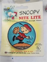 Vintage Snoopy Nite Lite