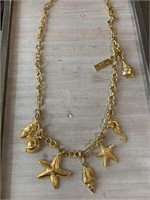 LARGE STARFISH / SHELL NECKLACE