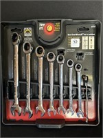 8 PC. GEAR FORCE RATCHET WRENCHS