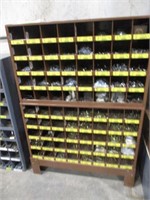 Lawson Metal Cabinet w/Various Bolts,Washers, Etc.