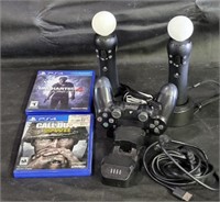 PS4 Controllers, Charger, Games & More