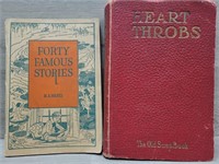1900s Books: Forty Famous Stories & Heart Throbs