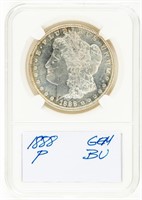 Coin 1888-P Morgan Silver Dollar Gem BU