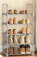 5 TEIR SHOE RACK  / MODEL LSA005G02 / DISTRESSED