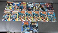 16pc Batman & Detective DC Comic Books