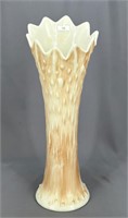 Tree Trunk midsize 15" vase - custard