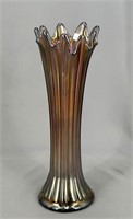 N's Thin Rib 10" vase - amethyst