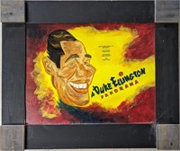 Original Duke Ellington Album Painting