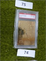 MICHAEL JORDAN NM7 GRADED 23K CARD