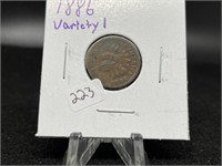 1886 variety 1 Indian Cents