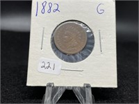 1882 Indian Cents