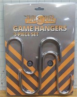 Wild boar game hangers 3-piece set