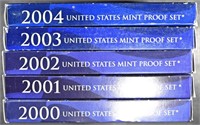 2000-04 US PROOF SETS