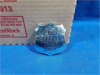1969 Special Police Badge Indianapolis