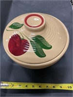 Watt pottery bowl with lid