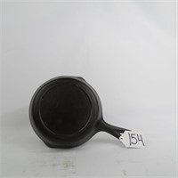 TWO UNMARKED LODGE 3 NOTCH #3 CAST IRON SKILLETS