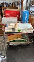 GROUP OF OFFICE SUPPLIES, ENVELOPES, MANILLA