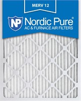 Nordic Pure 20x25x1 MERV 12 Air Filters 6pk
