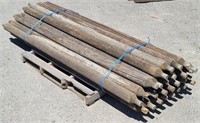 (27) 8' Log Fence Rails
