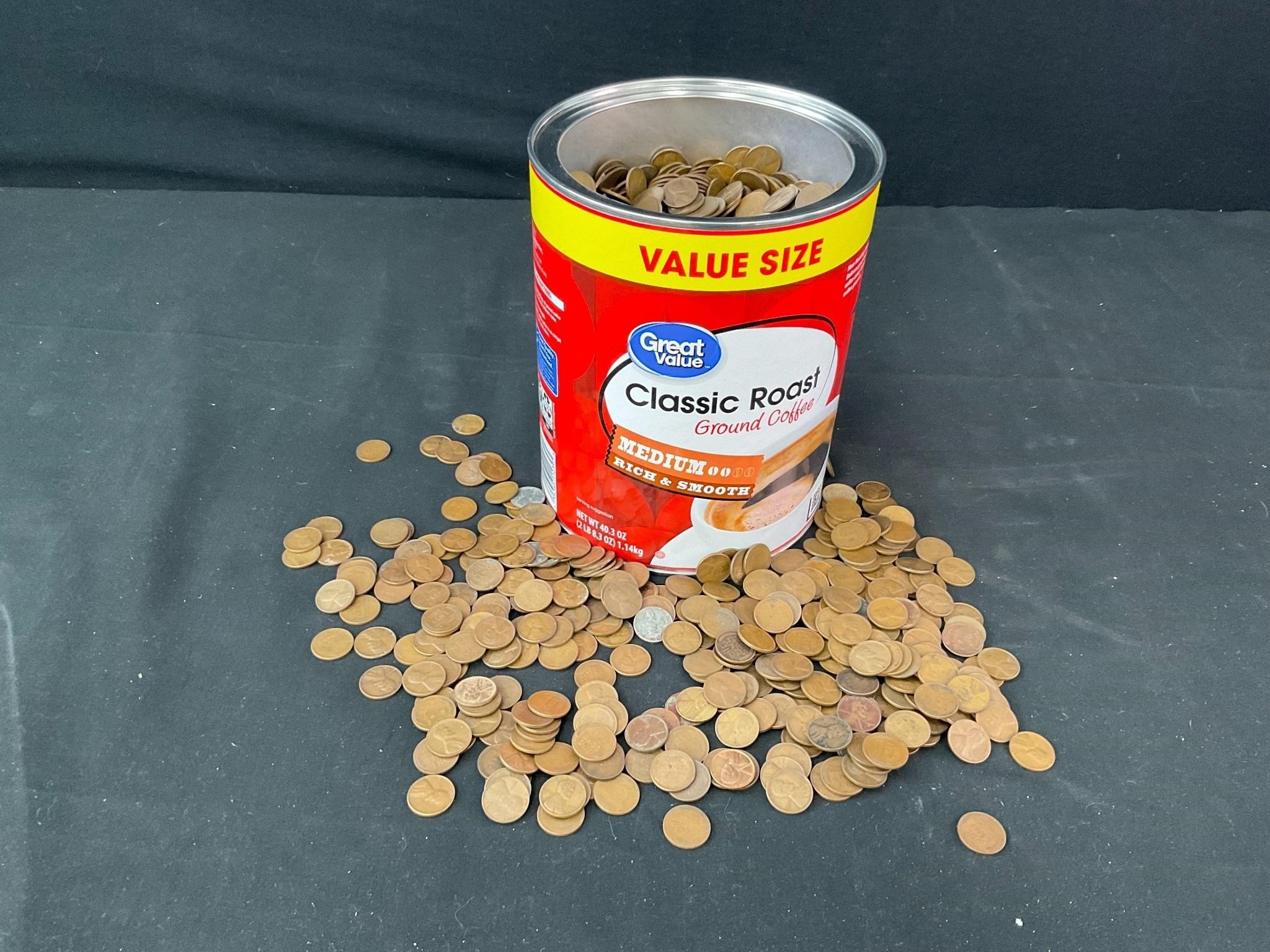 Almost 4000 Wheat Pennies