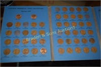 US LINCOLN MEMORIAL CENT COLLECTORS BOOK (MISSING