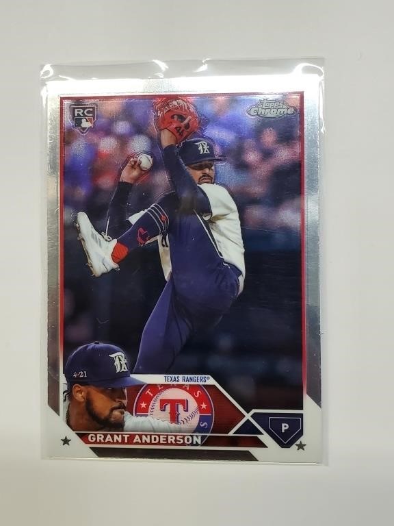 2023 Topps Chrome Update Grant Anderson RC
