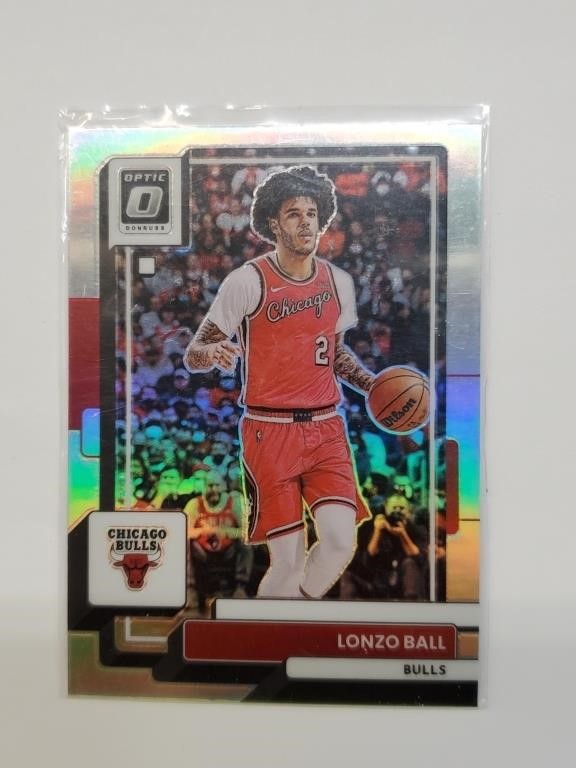 2022-23 Donruss Optic Silver Holo Lonzo Ball