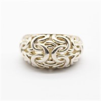 Pierced Celtic Knot Styled Ring