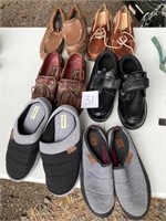 Mens Size 9 Shoe and Slipper Lot