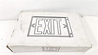 NEW Metal Exit Sign Kit