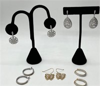 Assortment of Sterling Earrings