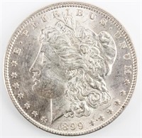 Coin 1899  Morgan Silver Dollar Gem BU