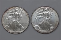 2 - 1998 ASE Silver Eagles