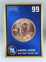 1 oz .999 Copper Aaron Judge - New York Yankees