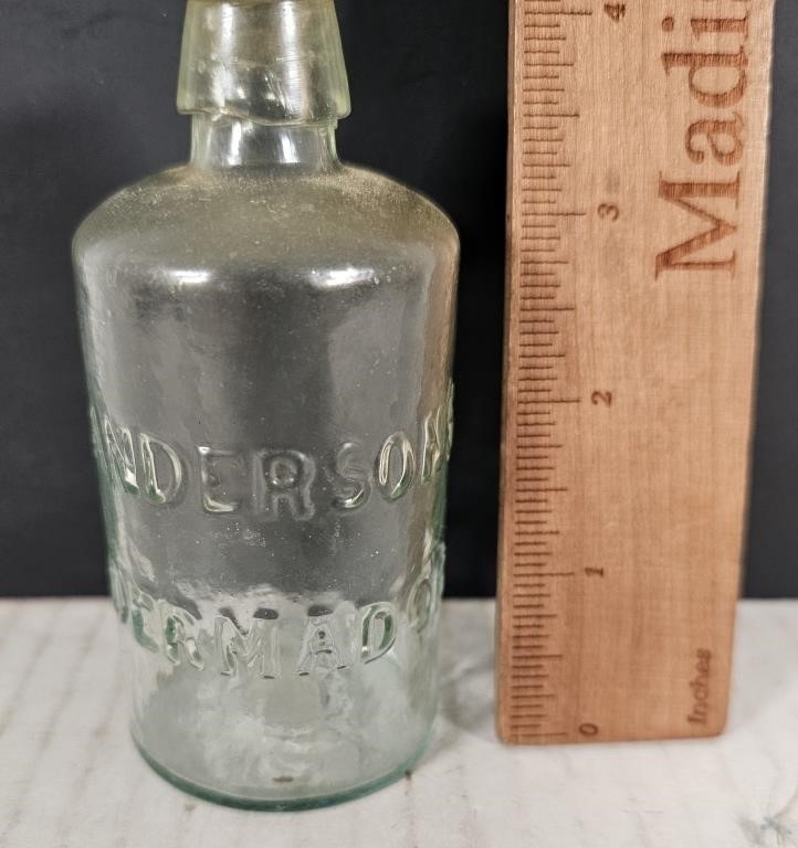 Early Advertising Bottle