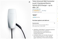 Police Auction: N E W Tesla Wall Connector 24"