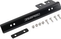 New JDMSPEED Black Front Bumper License Plate