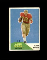 1960 Fleer #88 Jack Work VG to VG-EX+