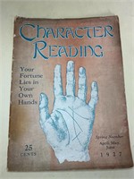 Vintage Spring 1927 Character Reading Magazine