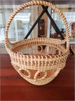 Sweetgrass Basket- Decorative with Handle