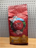 Purina ONE chicken & rice 8lbs adult dog food