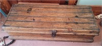 Vintage Wooden Tool Chest