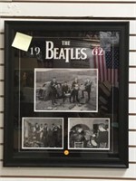 FRAMED & MATTED "THE BEATLES" 1962 PHOTOS -  LOCAL