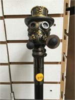 STEAMPUNK SKULL SWORD CANE WITH SWORD -  LOCAL PIC