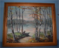 Ebeyts Oil On Canvas Landscape